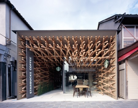 Starbucks Japão de Kengo Kuma e Associados_1