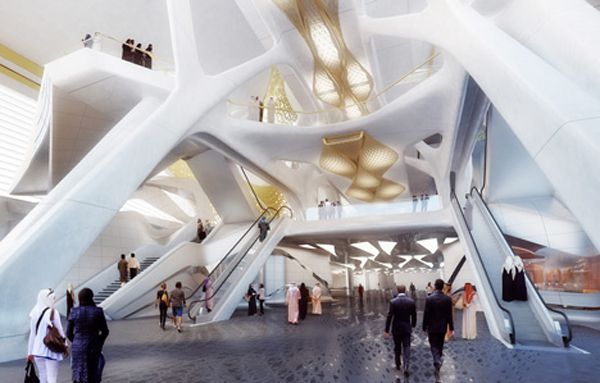 Zaha Hadid ganha projeto para estação de metrô na Arábia Saudita