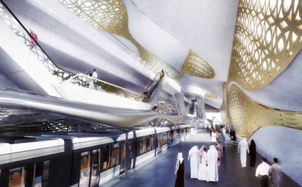 Zaha Hadid ganha projeto para estação de metrô na Arábia Saudita