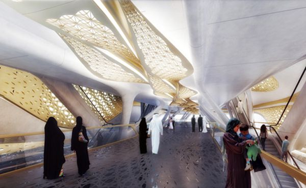 Zaha Hadid ganha projeto para estação de metrô na Arábia Saudita