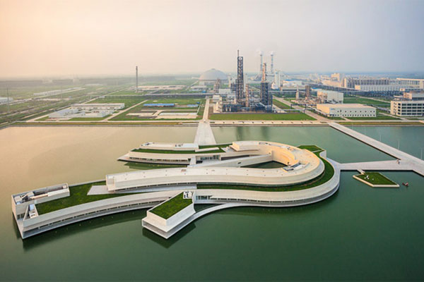Projeto Arquitetônico - Escritório Flutuante na China