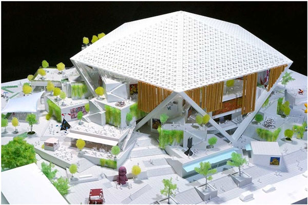 Shigueru Ban Vence Concorrência para Projetar o Tainan Museum of Fine Arts