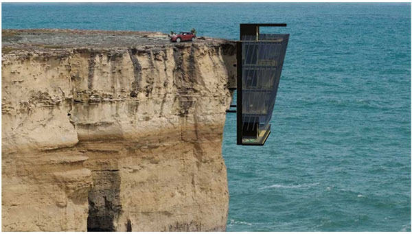 Arquitetos Australianos Projetam Casa em Precipício