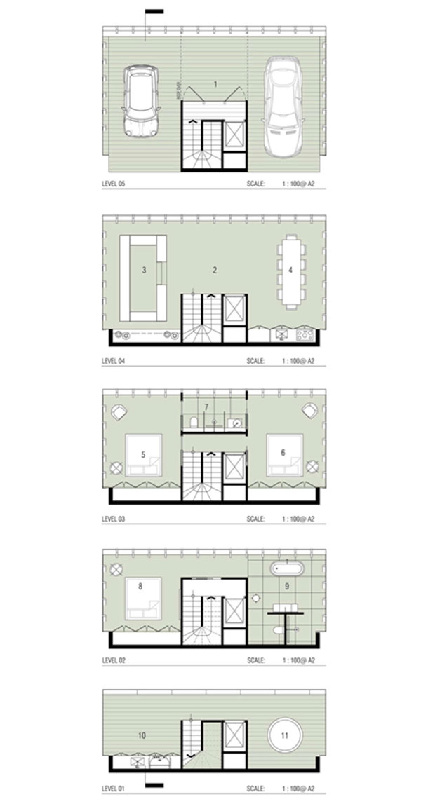 Arquitetos Australianos Projetam Casa em Precipício