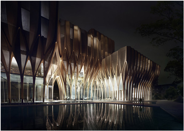 Projeto Arquitetônico de Zaha Hadid