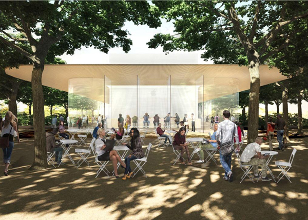 Novo campus da Apple terá um observatório para os fãs