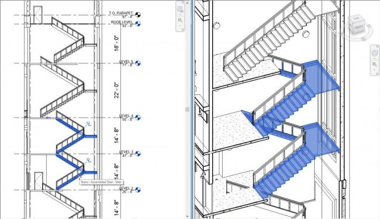 Adicione e edite escadas no multi-story buildings