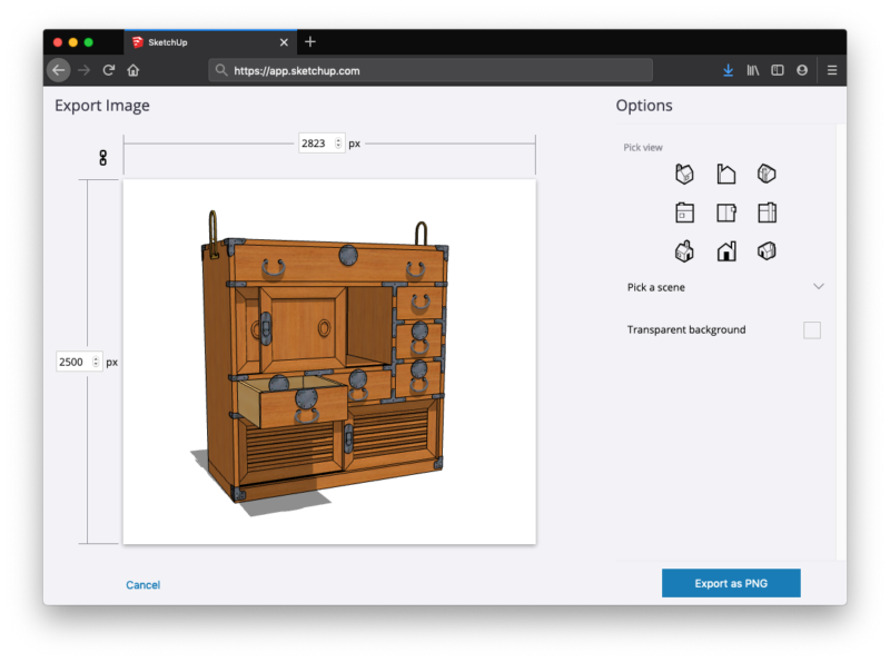 Image-Export-Preview-sketchup