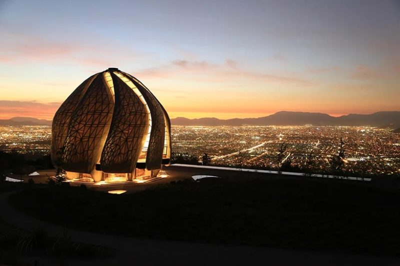 templo-Bahai-arquitetura-iluminação-instituto-bramante