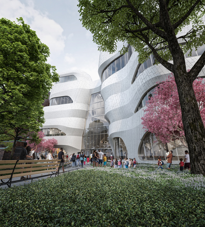 gilder-center-new-york-museum-architecture-park-entrance-instituto-bramante