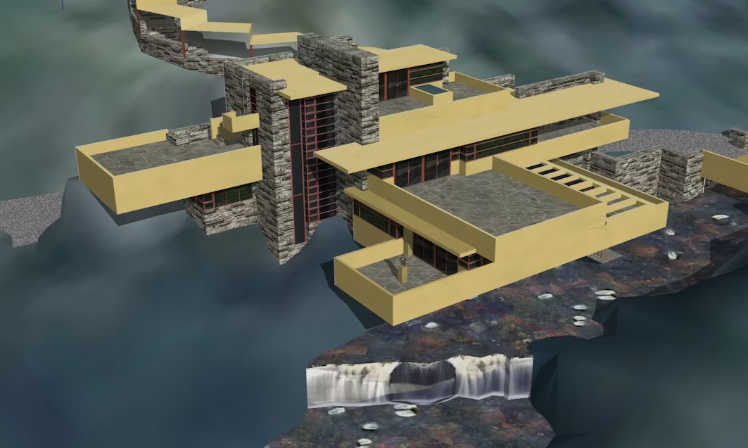 casa-da-cascata-no-sketchup-instituto-bramante